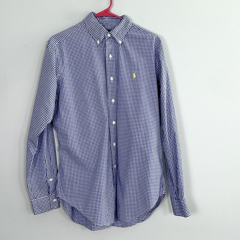 Ralph Lauren Button Down Shirts Mens Medium Cotton Classic Fit Lot of 3 - Picture 6 of 16